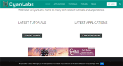 Desktop Screenshot of cyanlabs.net